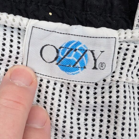 Vintage Mens OZZY Surf Swim Board Shorts‎ Back Size Large *READ - Picture 6 of 14
